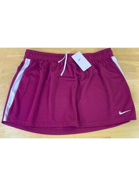 Nike Dri-Fit Lacrosse/Tennis Burgundy Training Skirt DO8837-612, Women’s XL, NWT